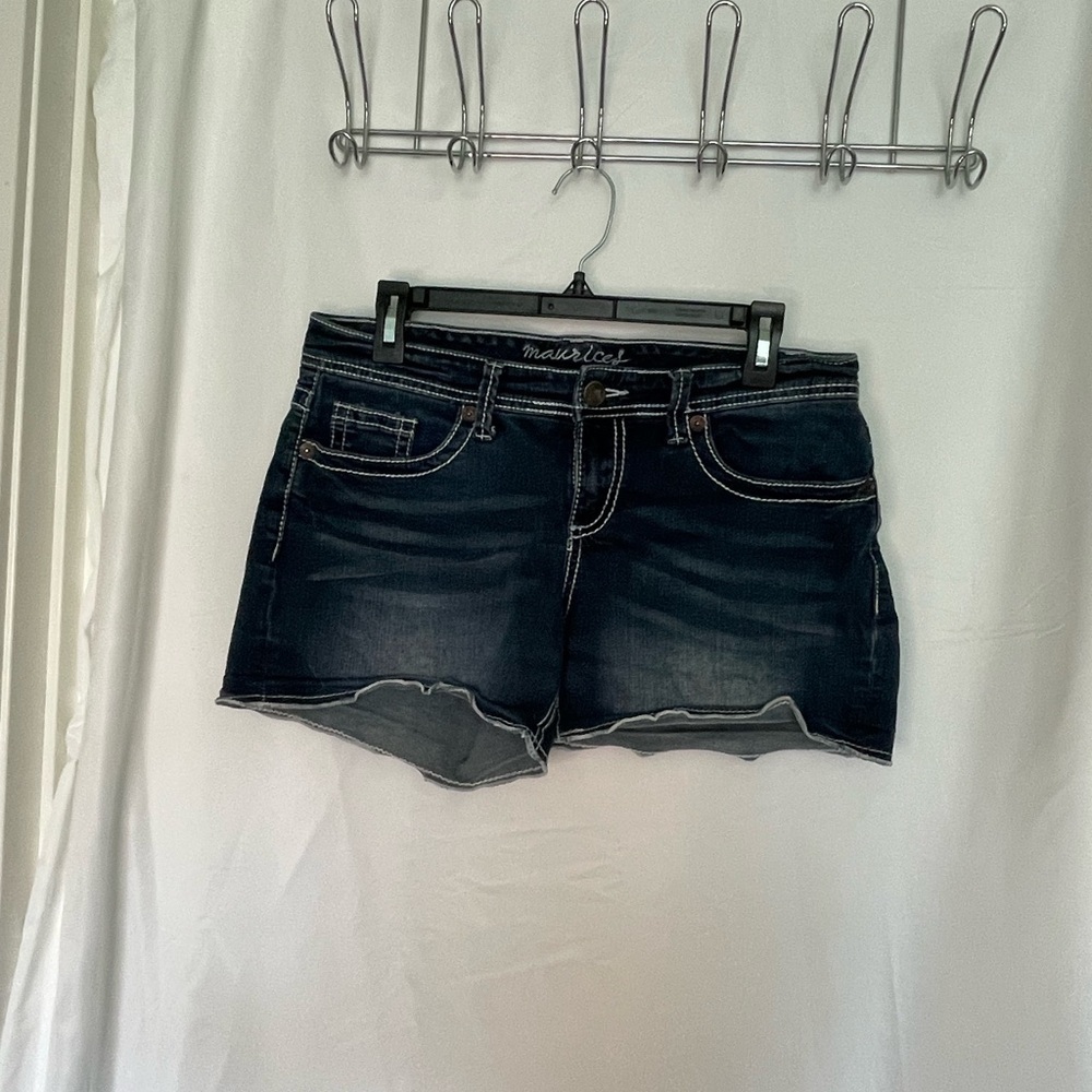 Maurices Blue Jean Shorts Essential Denim Wear​​​​​